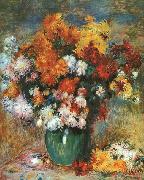 Bouquet de Chrysanthemes Pierre Renoir